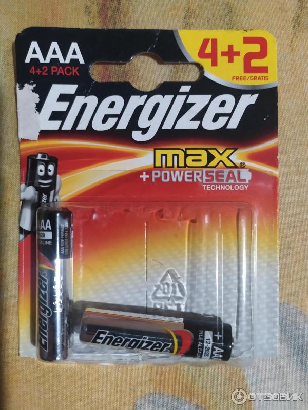 Батарейки Energizer AAA фото