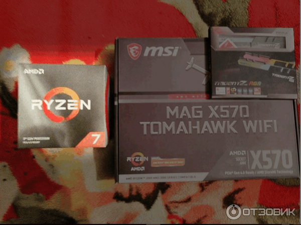 Процессор AMD Ryzen 7 3700X фото