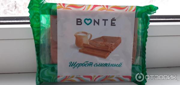 Шербет сливочный Bonte фото