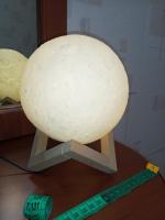 Светильник 3D Print Moon Lamp "Луна" фото