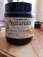 Маска для волос Compliment Naturalis 3 в 1 с горчицей фото