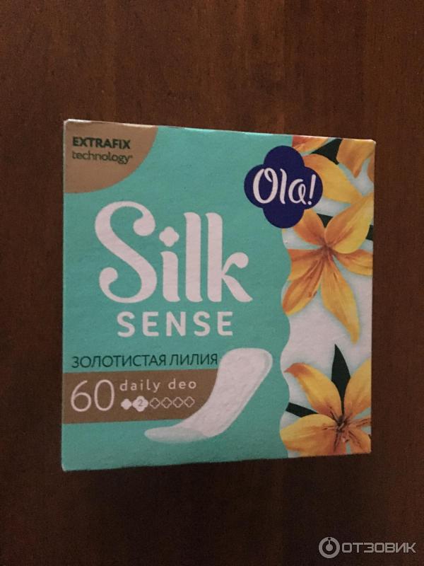 Ежедневные прокладки OLA! Silk Sense DAILY DEO Золотистая Лилия фото