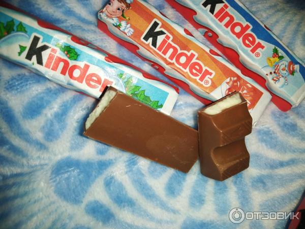 Шоколад молочный Kinder Chocolate фото