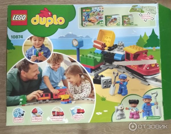 Конструктор Lego Duplo Town Поезд на паровой тяге фото