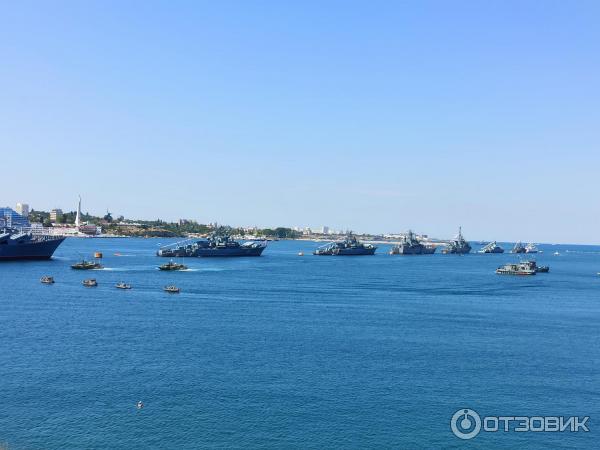 Парад кораблей в Севастополе в честь Дня военно-морского флота (Крым, Севастополь) фото