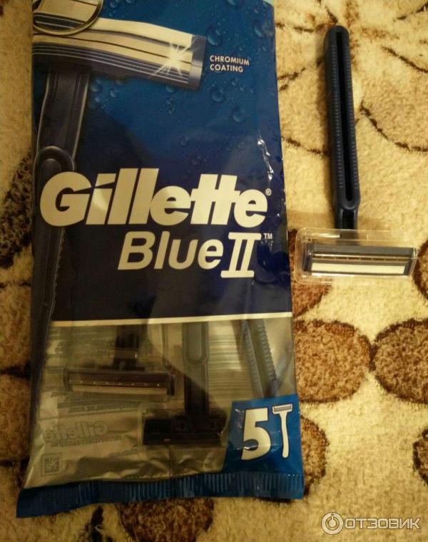 Одноразовые бритвенные станки Gillette Blue 2 Plus фото