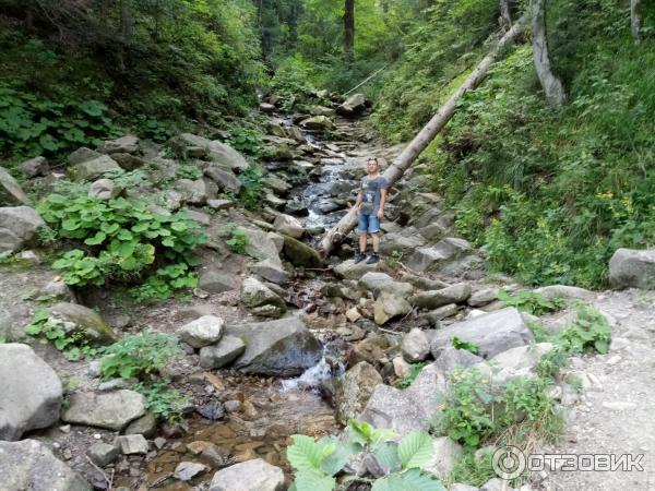 Экскурсия к водопаду Гук (Украина, Ивано-Франковская область) фото