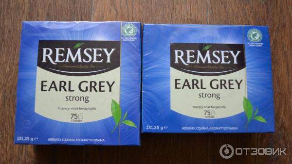 Чай черный Remsey Earl Grey Strong с бергамотом отзывы