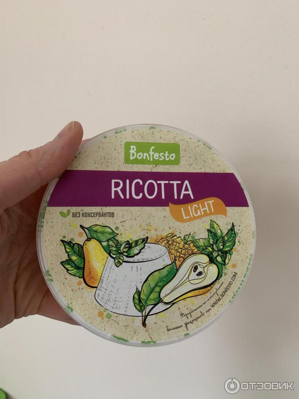 Сыр мягкий Bonfesto Ricotta light фото