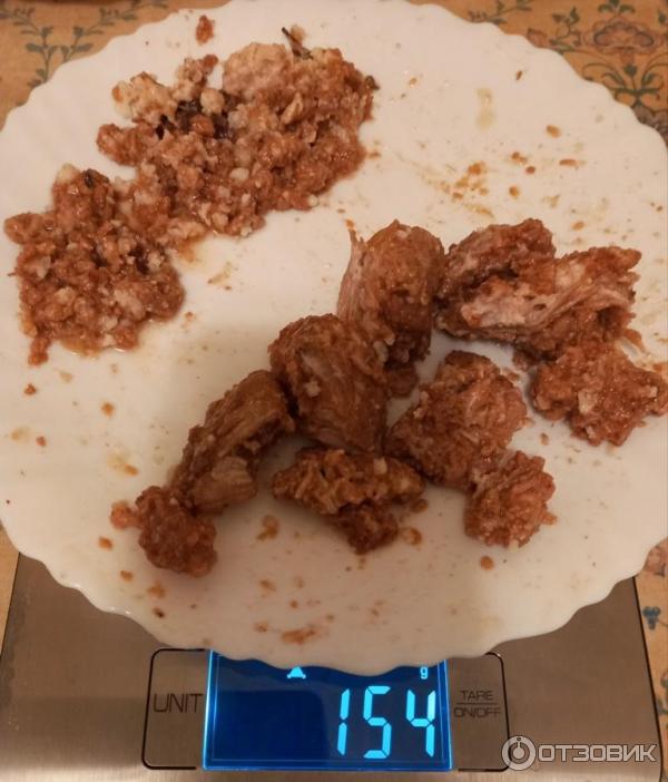 Мясосодержащая часть консервов