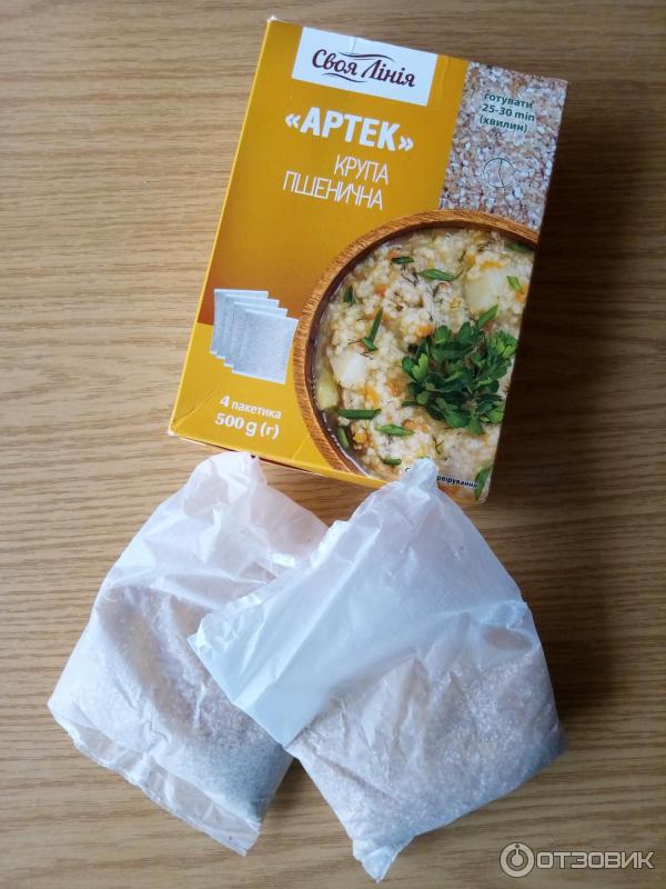 Крупа Своя Линия Артек пшеничная 0,5 кг (4х125 г.)