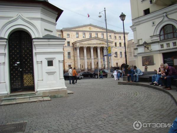 На улицах центра Москвы