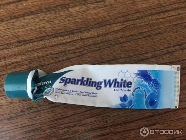 Зубная паста Sparking white (himalaya) фото