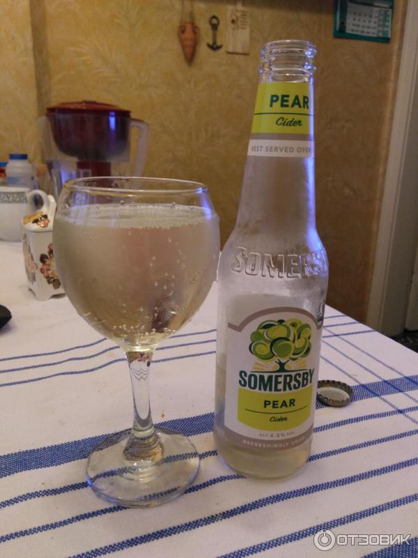 Сидр Somersby грушевый фото