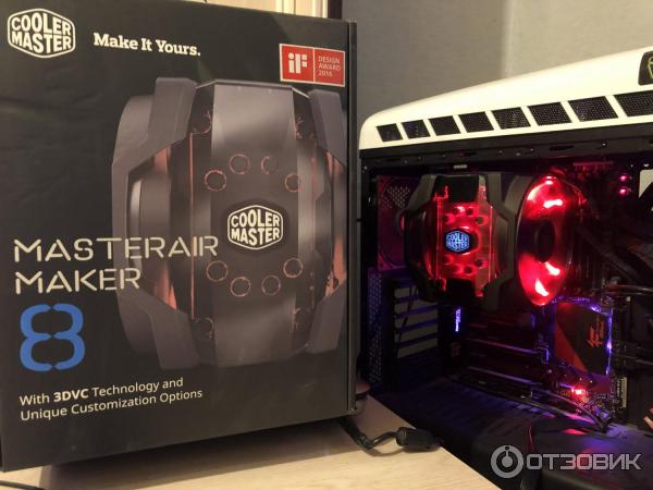 Кулер для процессора Cooler Master Master Air Maker 8 фото