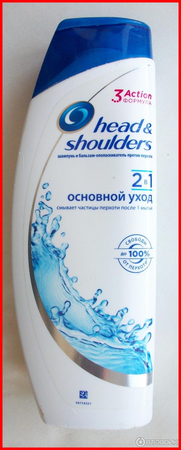 Шампунь и бальзам-ополаскиватель против перхоти Head&Shoulers 2в1 основной уход фото