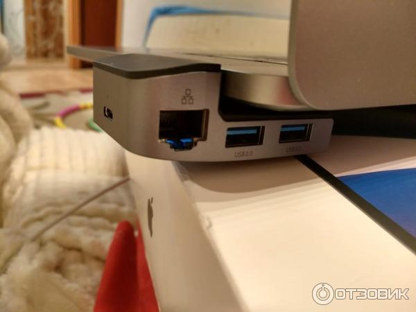 USB-хаб BASEUS Type-C Dual Multifunctional Adapter - Лучший переходник адаптер хаб для Macbook PRO 16 фото