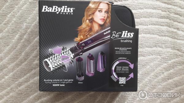 Фен-щетка с вращающейся насадкой BaByliss Big Hair фото