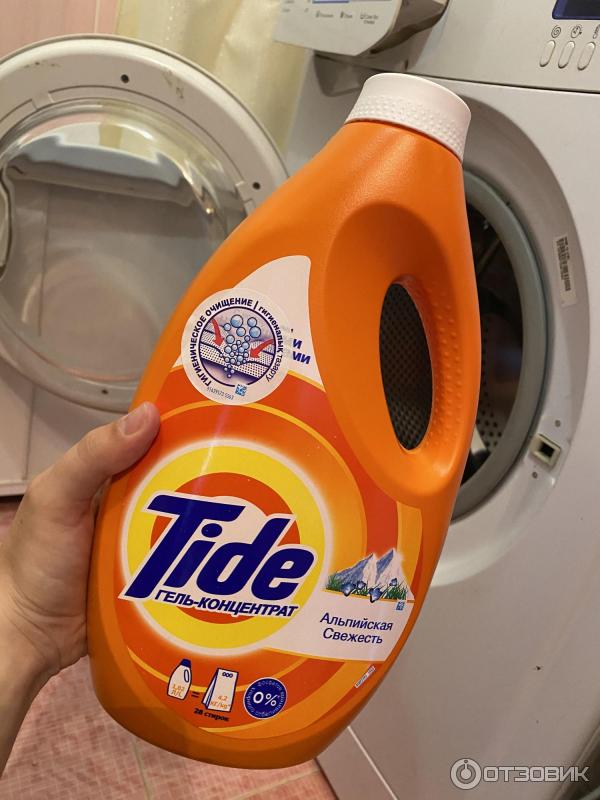 Жидкий стиральный порошок Tide фото