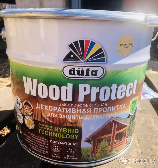 Декоративная пропитка Dufa Wood Protect.