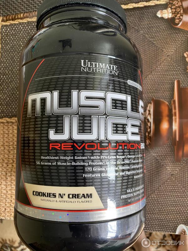 Гейнер Ultimate Nutrition Muscle Juice Revolution фото