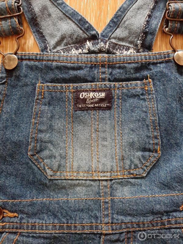 Джинсовый комбинезон OshKosh B'Gosh фото