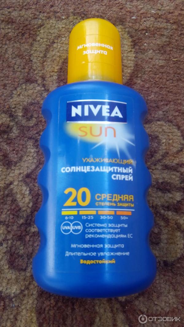 Солнцезащитный спрей Nivea Sun фото