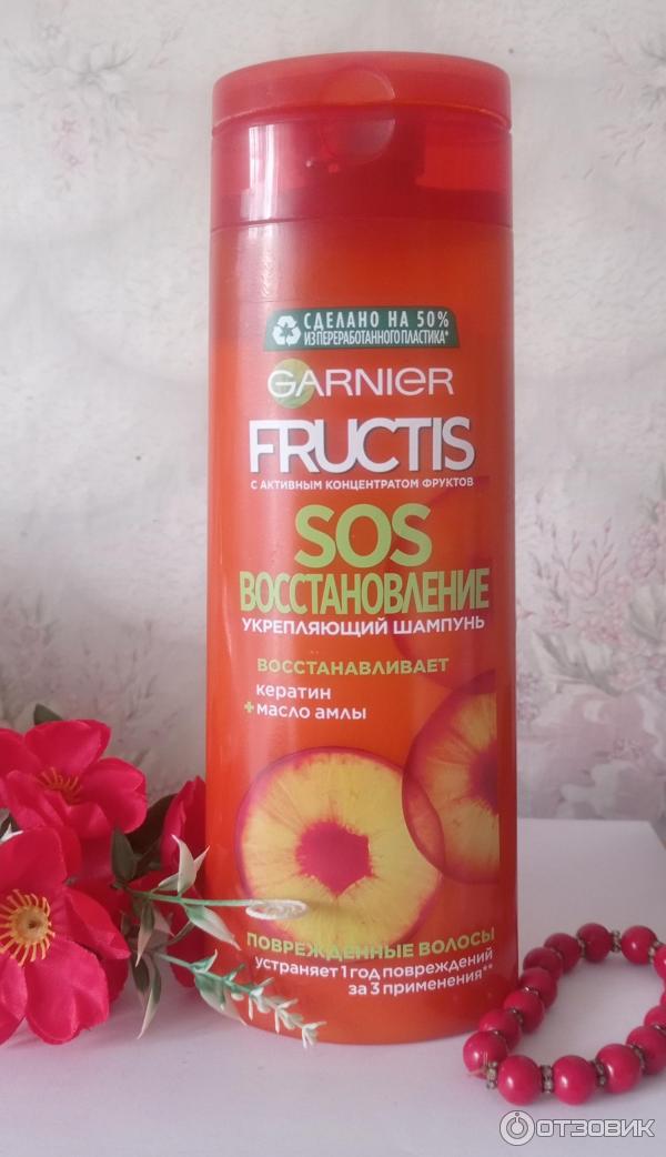 Шампунь Garnier Fructis SOS восстановление фото