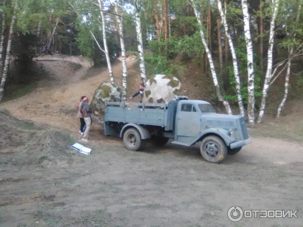 Съёмки фильма в Томилинском лесопарке (Россия, Московская область)