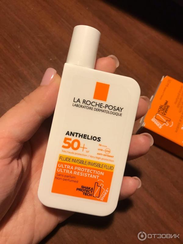 Солнцезащитное средство для лица La Roche Posay Anthelios Shaka Fluide spf 50+ фото