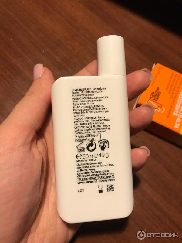 Солнцезащитное средство для лица La Roche Posay Anthelios Shaka Fluide spf 50+ фото