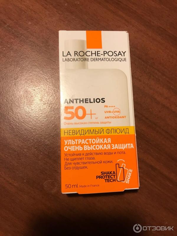 Солнцезащитное средство для лица La Roche Posay Anthelios Shaka Fluide spf 50+ фото
