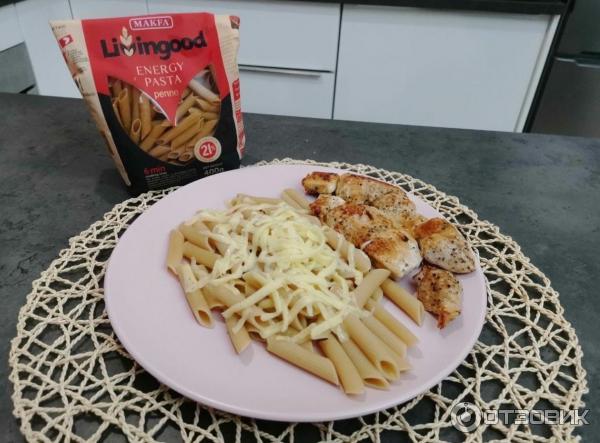 Макароны Макфа Livingood energy pasta penne фото