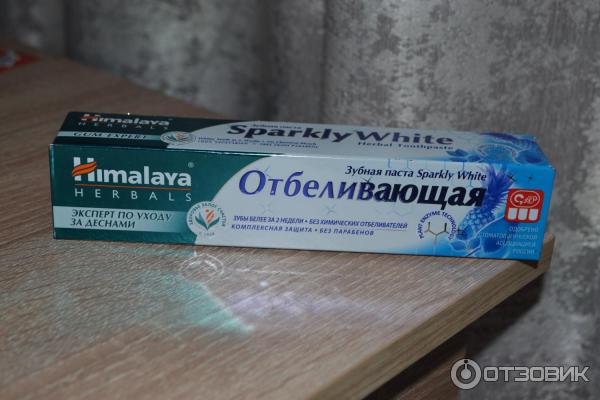 Зубная паста Himalaya Herbals Sparkly White фото