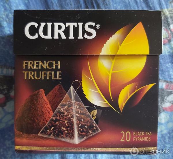 Чай черный Curtis French Truffle Французский трюфель в пирамидках фото