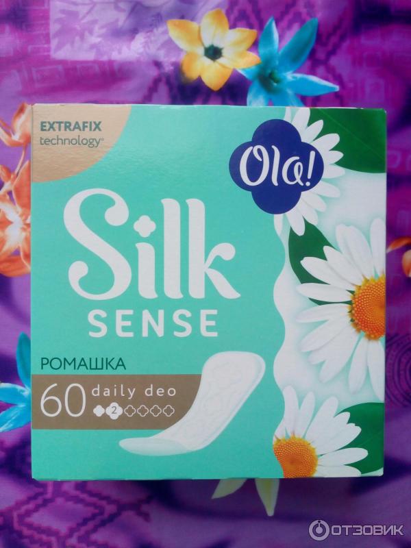 Ежедневные прокладки Ola! Ромашка OLA! Silk Sense DAILY DEO Ромашка фото