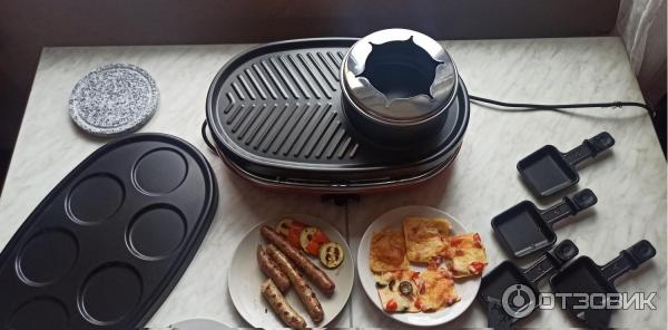 Раклетница-Гриль-Фондю DEMIAND kitchen 5 в 1 Raclette1158