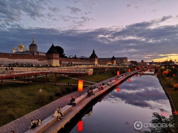 Прогулка по Казанской набережной (Россия, Тула) фото