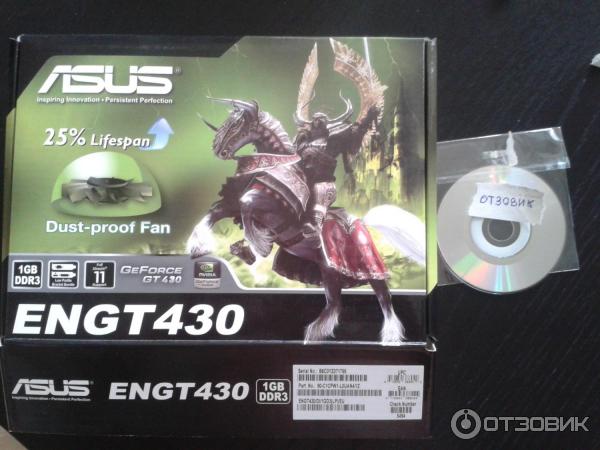 Видеокарта Asus ENGT430 DI 1GD3