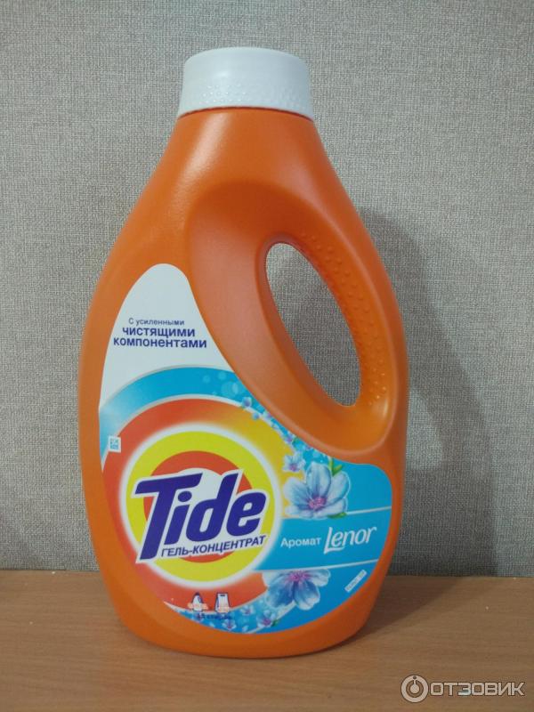 Жидкий стиральный порошок Tide фото