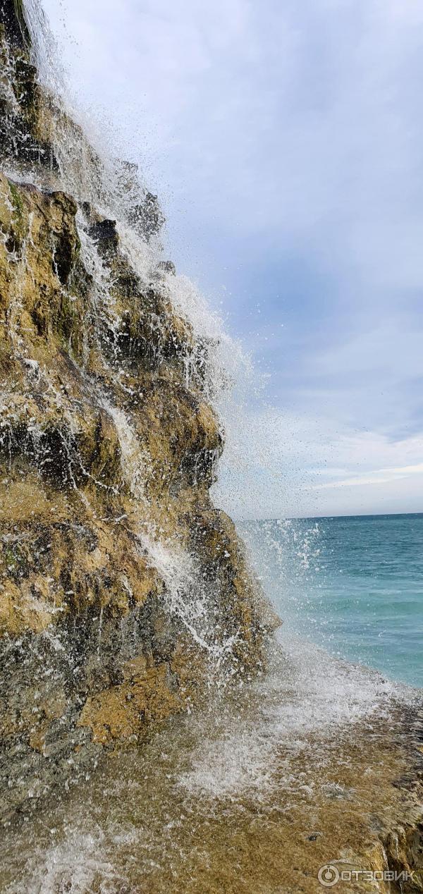 водопад у лестницы