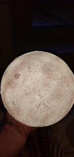 Светильник 3D Print Moon Lamp "Луна" фото