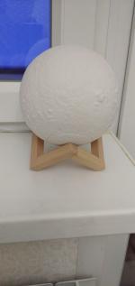 Светильник 3D Print Moon Lamp "Луна" фото