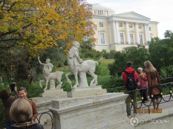 Павильон Холодная ванна в Павловском парке (Россия, Санкт-Петербург) фото