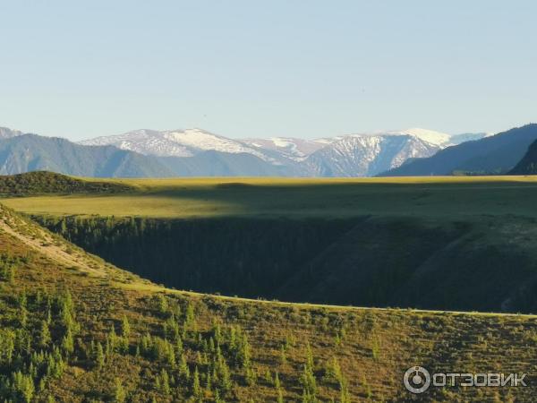 Место слияния Катуни и Чуи (Россия, Алтайский край) фото