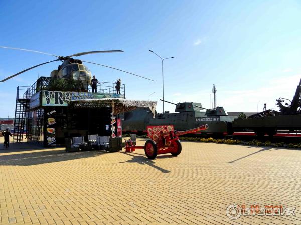 Выставка военной техники в парк-отеле Патриот. Каменск-Шахтинский.