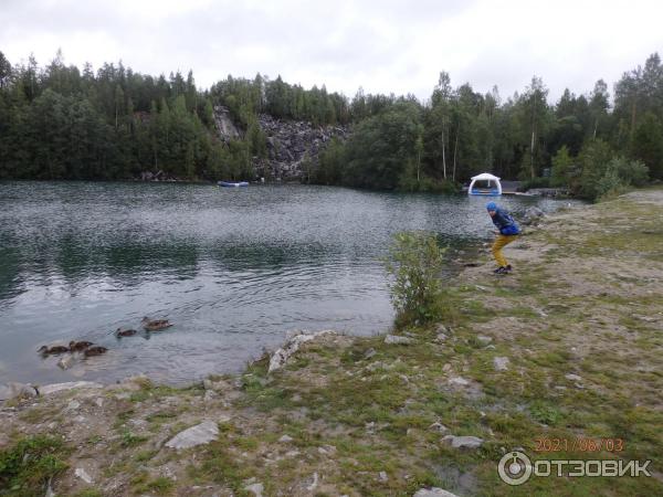 Экскурсия в мраморный карьер Рускеала (Россия, Карелия) фото