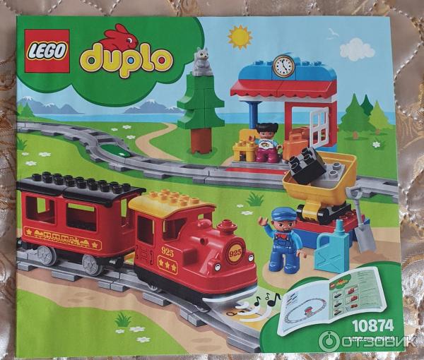 Конструктор Lego Duplo Town Поезд на паровой тяге фото