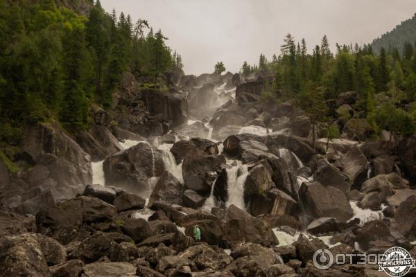 водопад Учар. Недельный тур по Алтаю.