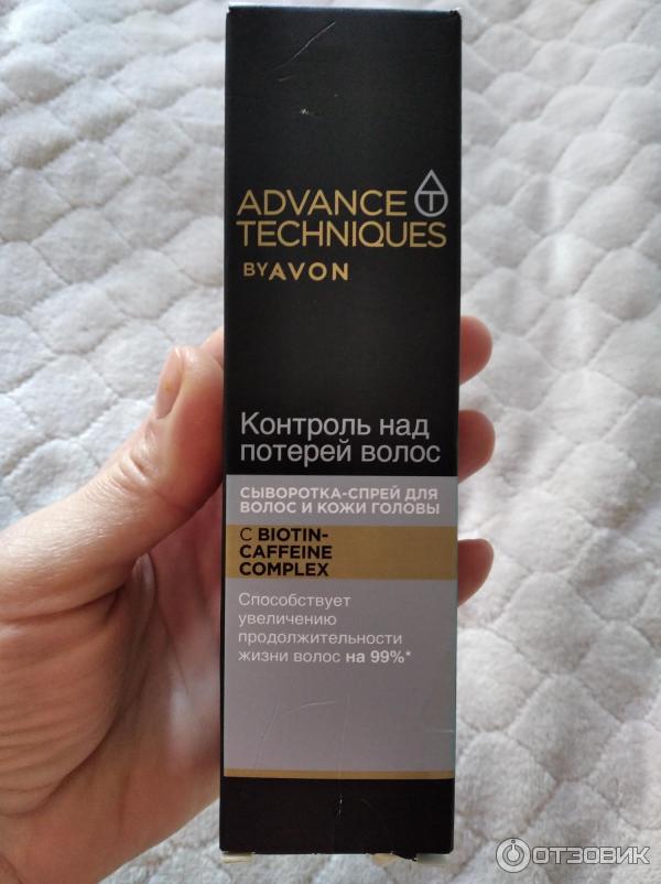 Сыворотка-спрей Avon Advance Techniques с коллагеном борьба с потерей волос фото